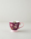 Loly New Bone China Mug 460 ml Burgundy