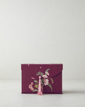 Loly New Bone China Mug 460 ml Burgundy