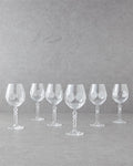 Lucienne Crystal Set of 6 Goblets 530 ml Transparent