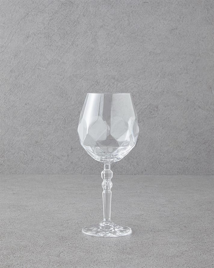 Lucienne Crystal Set of 6 Goblets 530 ml Transparent