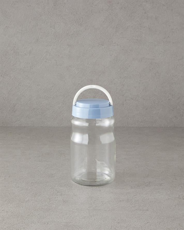 Manor Glass Jar 1700 ml Blue