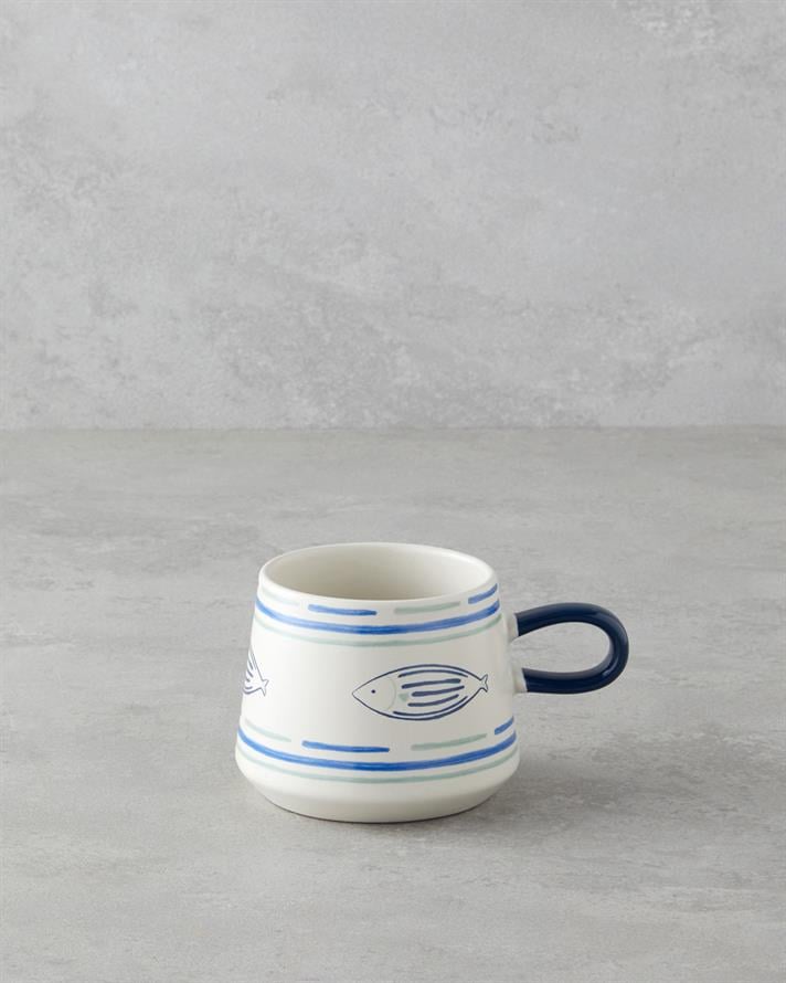 Marinique Stoneware Mug 340 ml Blue - Green