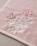 Mariposa Cotton Face Towel Set Pink