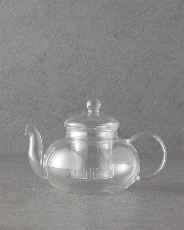 Mariza Borosilicate Strain Teapot 650 ml Transparent