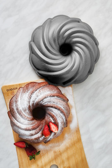 Cake Pro Pare Casting Cake Mold Anthracite 24 cm - EGY77577119945