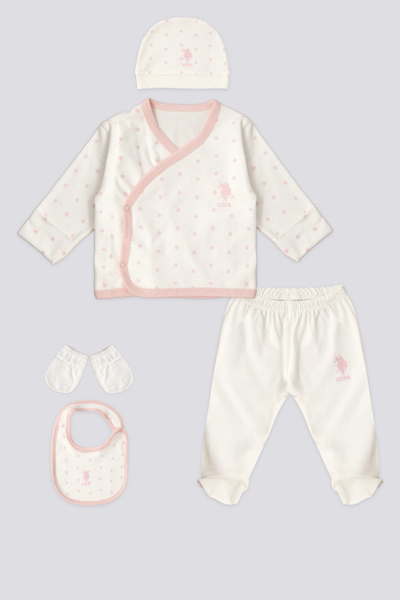 Baby Girl Hospital Outlet Set of 5 - 0-3y - EGY49618120444