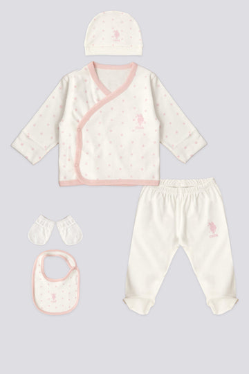 Baby Girl Hospital Outlet Set of 5 - 0-3y - EGY49618120444