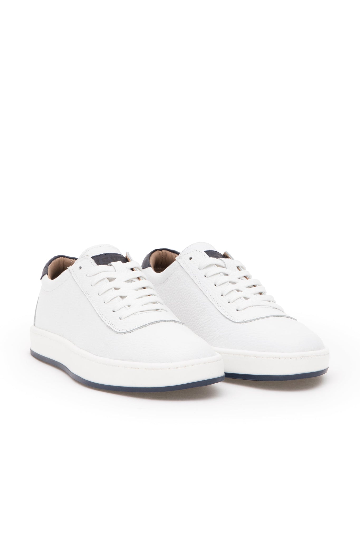 Men's White Sneakers - 40 - White - 50297310010