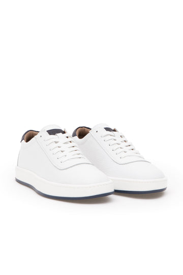 Men's White Sneakers - 43 - White - EG50297310010-43