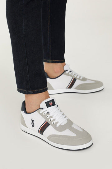 U.S. Polo Assn. Kares 2fx White Men's Sneaker - 44 - EGY1589810330-01