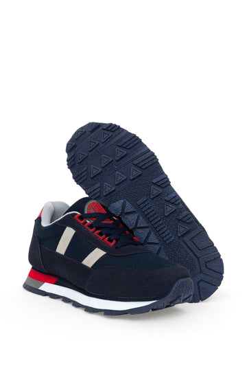 Men's Navy Blue Sneakers - 42 - EGY544738295-05