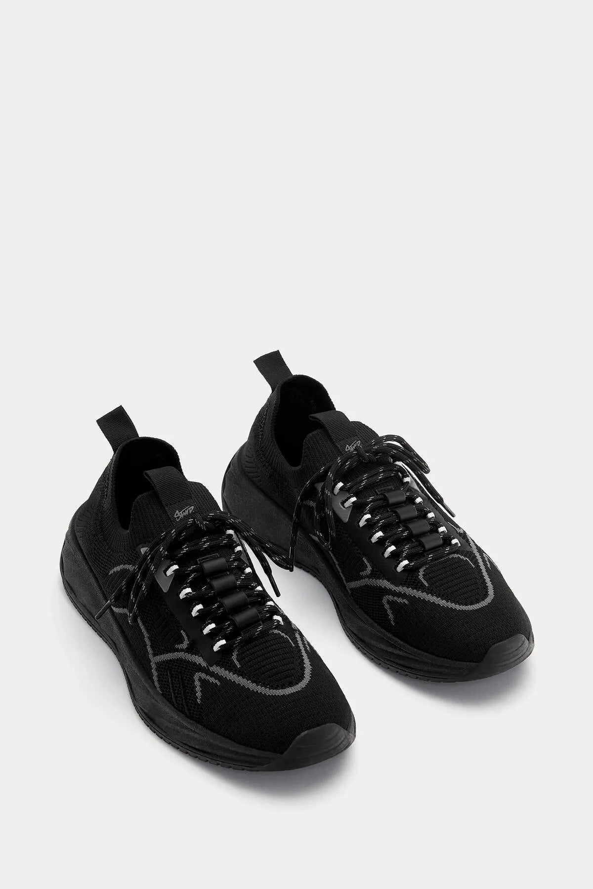 Pull & Bear Knitted fabric sneakers - 43 - EGY549129910-01