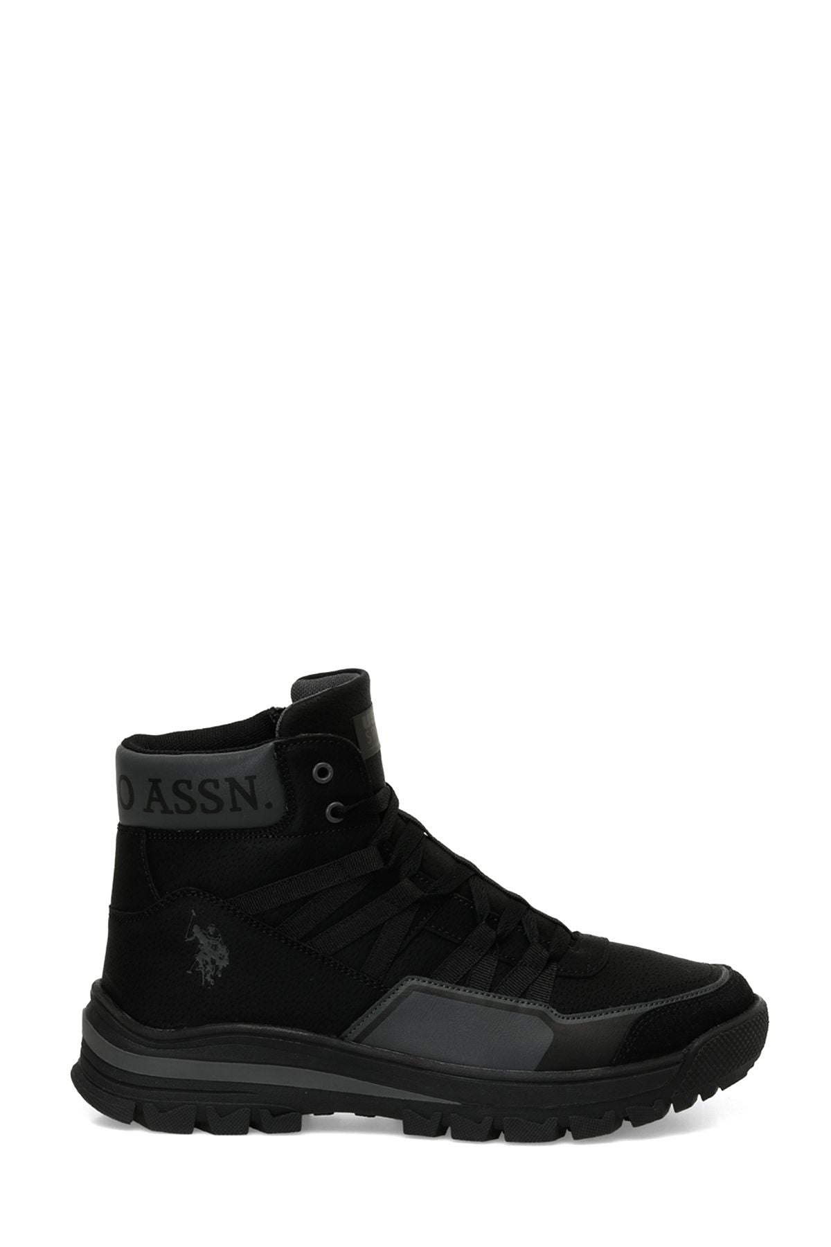 CARL HI 4PR Black Men's Outdoor Boots - 45 - EGY65494119825