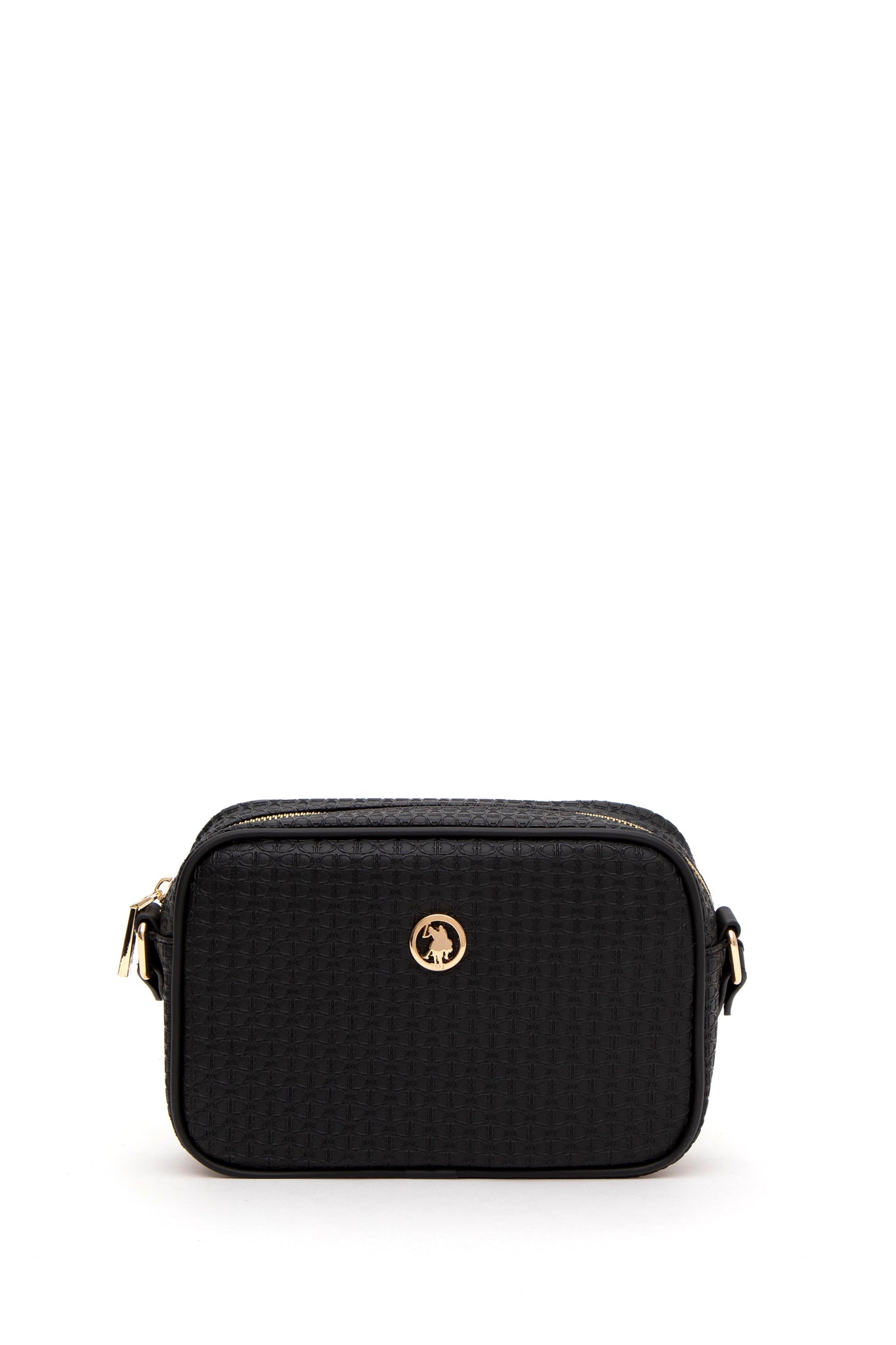 U.S. Polo Assn. - Women's Black Cross Bag - White - 50293694VR046