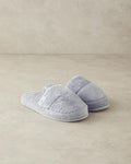 Melinda Cotton Bath Slipper Dark Grey