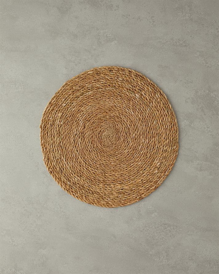 Mia Wicker Set of 6 American Tableware 35 cm Beige