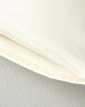 Micell Cotton Satin 2-Piece Pillowcase Ivory