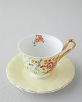 Miranda New Bone China 4 Pieces 2 Seater Cup Set 220 ml Light Yellow