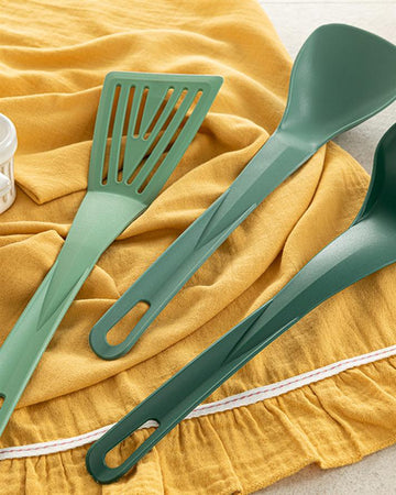 Mix Me Plastic 3 Piece Serving Set Green