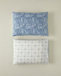 Modern Diamond 2-Piece Pillowcase Blue