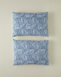 Modern Diamond 2-Piece Pillowcase Blue