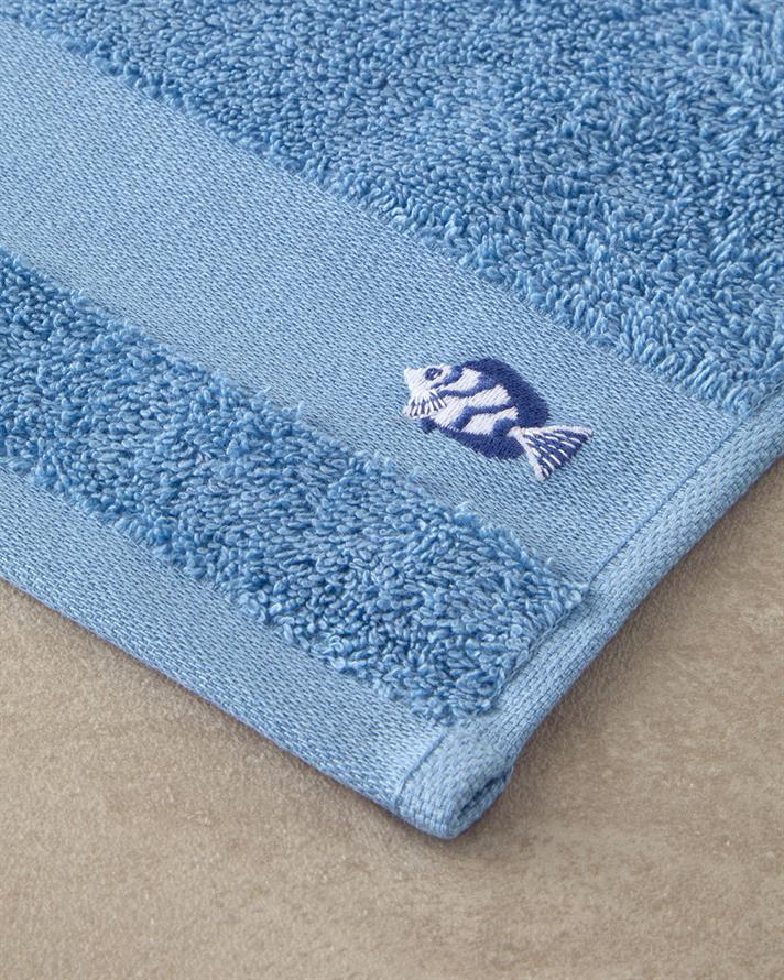 Nemo Cotton Embroidered Hand Towel 30x45 cm Blue