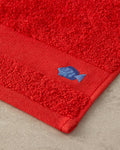 Nemo Cotton Embroidered Hand Towel 30x45 cm Red