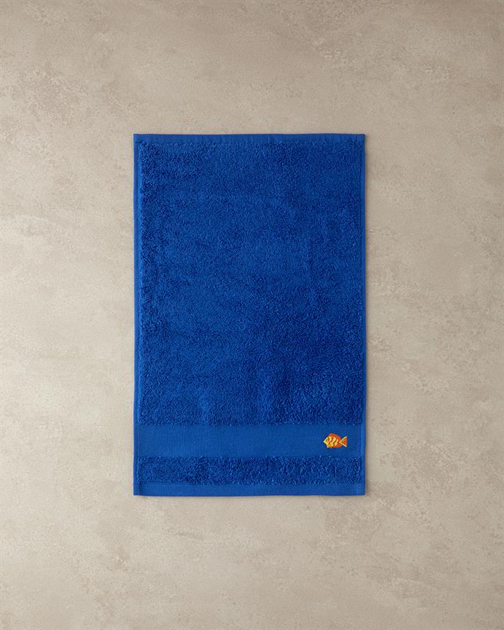 Nemo Cotton Embroidered Hand Towel 30x45 cm Navy