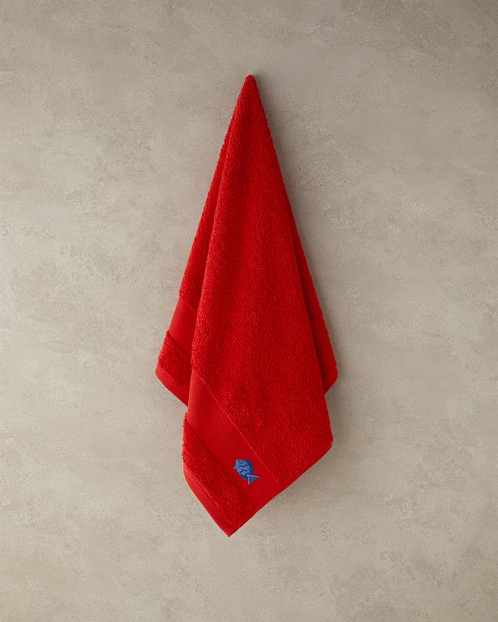 Nemo Cotton Embroidered Face Towel 50x80 cm Red