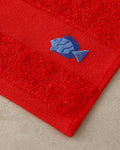 Nemo Cotton Embroidered Face Towel 50x80 cm Red