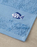 Nemo Cotton Embroidered Face Towel 50x80 cm Blue