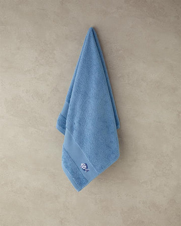 Nemo Cotton Embroidered Face Towel 50x80 cm Blue