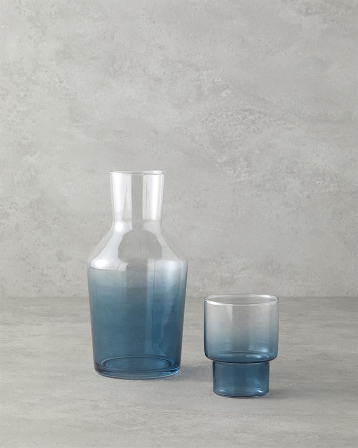 Nighttime Glass Bedside Pitcher 1150 ml Anthracite