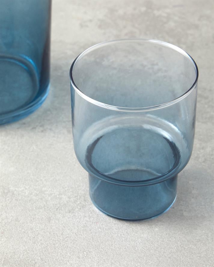 Nighttime Glass Bedside Pitcher 1150 ml Anthracite