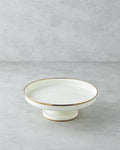Nost Enamel Cake Stand 28 cm Cream