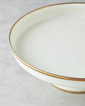 Nost Enamel Cake Stand 28 cm Cream