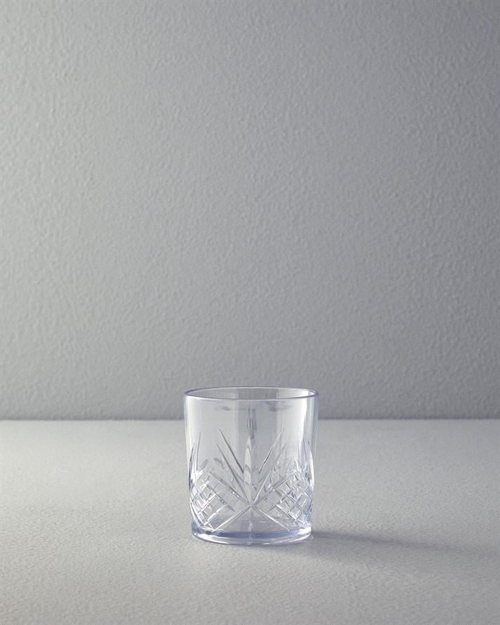 Olivia Acrylic Unbreakable Cup 325 ml Clear