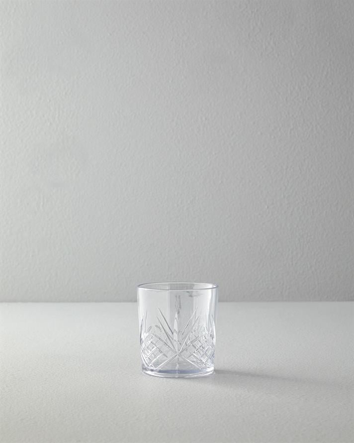 Olivia Acrylic Unbreakable Cup 325 ml Clear