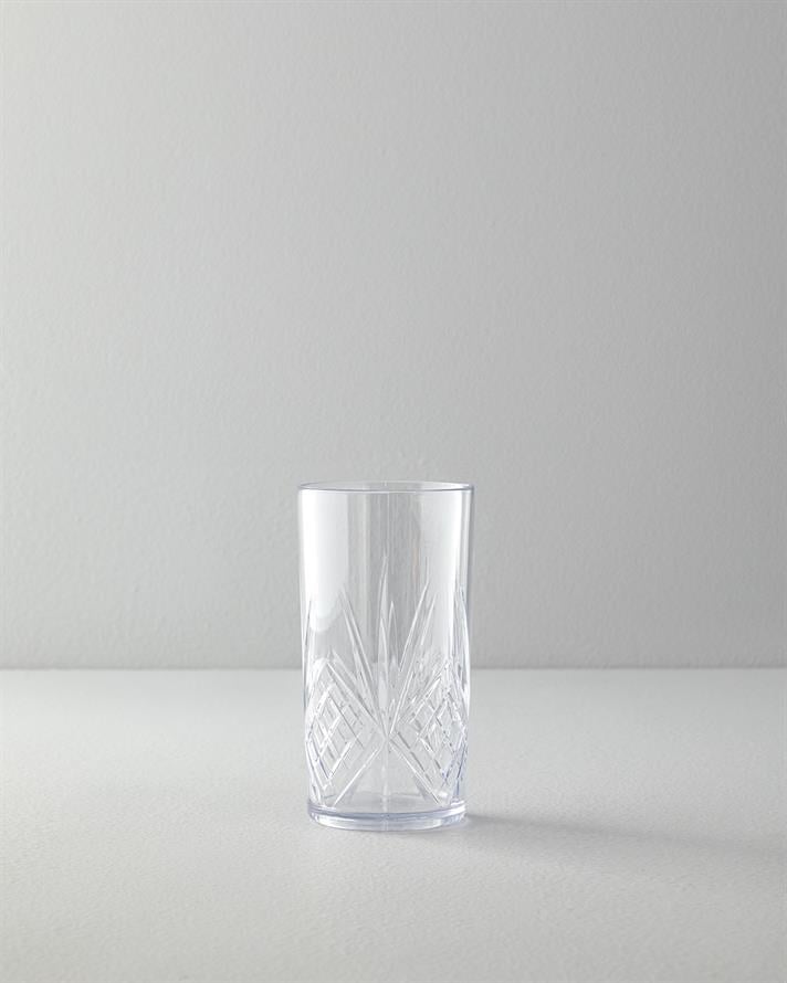 Olivia Acrylic Unbreakable Cup 325 ml Clear