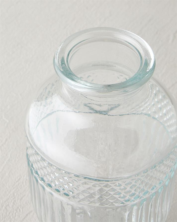 Olympia Glass Bedside Jug 560 ml + 200 ml Transparent