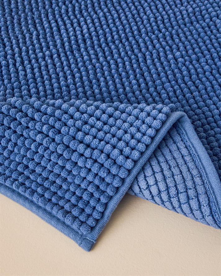 Paige Pasta Bath Mat Blue