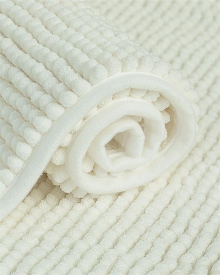 Paige Pasta Bath Mat Set Ecru