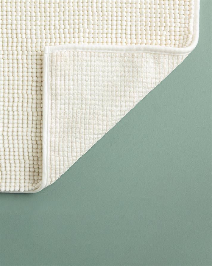 Paige Pasta Bath Mat Set Ecru