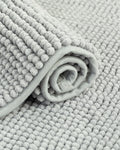 Paige Pasta Bath Mat Set Grey