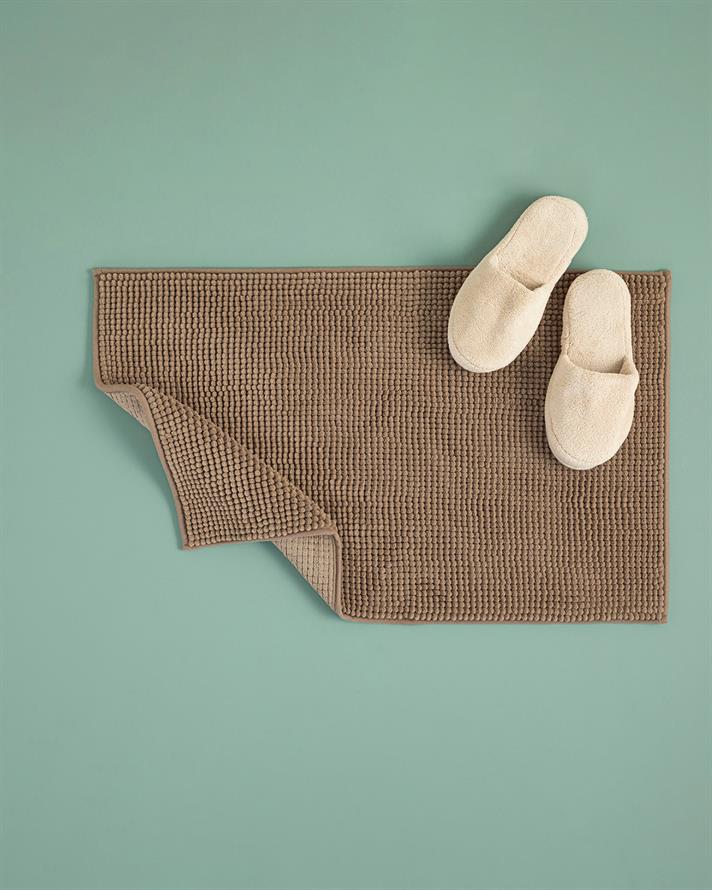 Paige Pasta Bath Mat Set Coffee