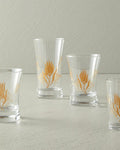 Pasabahçe-Azur Glass 3-Piece Soft Drink Glass Gold