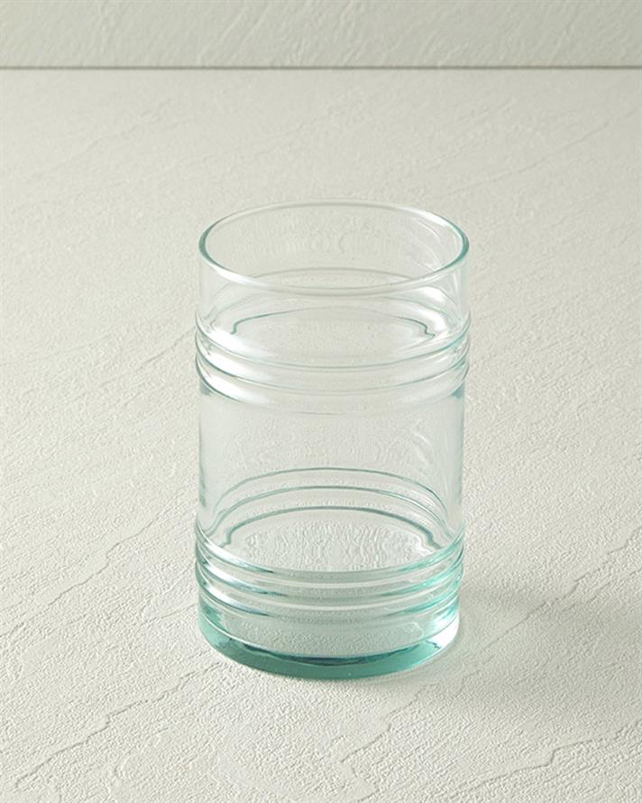 Pasabahçe-Tin Can 4-Pack Glass Soft Drink Glass 490 Ml Green