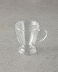 Perdita Borosilkat Glass Double Walled Mug Transparent