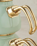 Perro Enamel Mini Teapot Clear Mint