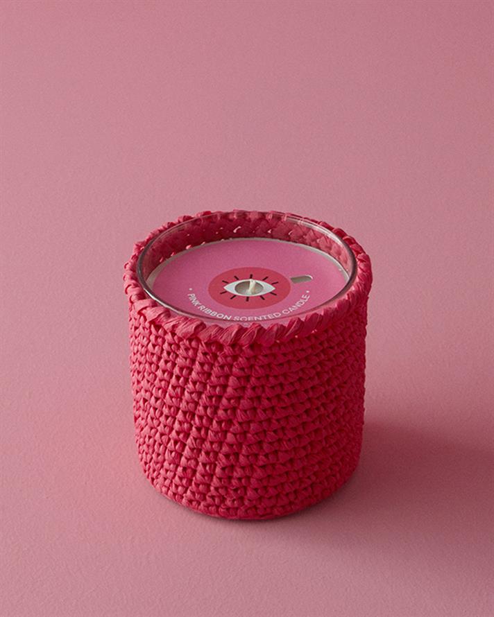 Pink Ribbon Scented Candle 220 g